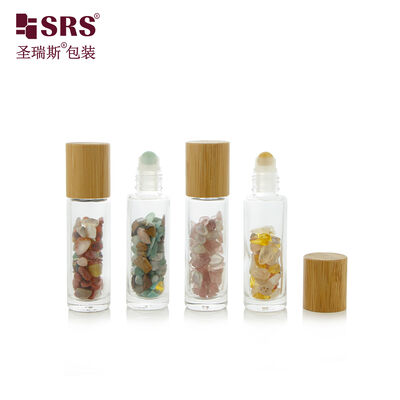 comprar BLPM-15ML Botella de vidrio transparente de pared gruesa y alta calidad vacía con bola de acero para aceite esencial online manufacture