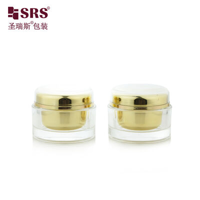 comprar J020 50 g de vidrio de plástico vacío de oro brillante metalizado para crema corporal online manufacture