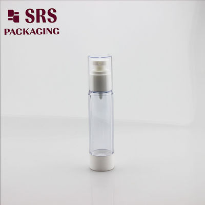 comprar A027 botella transparente de plástico esencia cosmética bomba de suero botella sin aire online manufacture