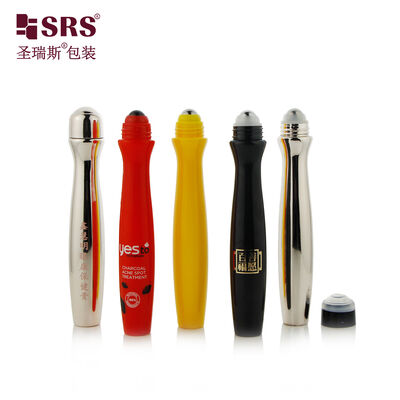 comprar SRS8447 15ML PETG Aplicador de masaje de botella de bola de rodillo con suero para ojos de forma única online manufacture