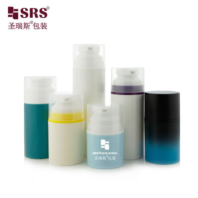 comprar PA603 Fábrica redondo lindo PP vacío sin aire bomba loción botella de personalización online manufacture