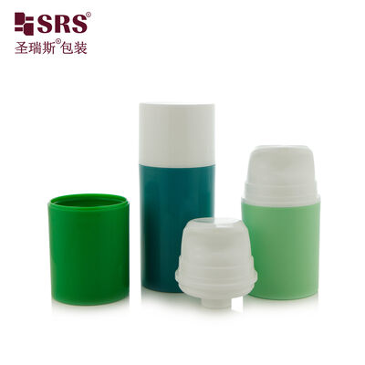 comprar PA609 Personalización Mascarilla facial de PP enrollada vacía botella de bomba sin aire online manufacture