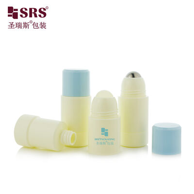 comprar Aplicador vacío de la botella de la bola del rodillo de la bola de acero del masaje del gel del alivio del dolor de RPPE reemplazable online manufacture