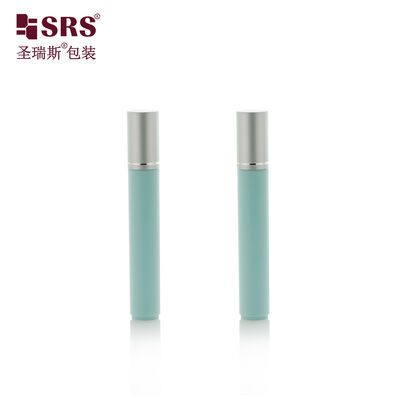 Comprar Botella roll-on de plástico recargable de 8 ml, bola de plástico, tapa de aluminio, botella de envasado para perfume y cuidado de la piel online manufacture