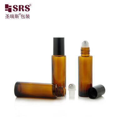 Comprar Botella Roll-On de Vidrio Moldeado de 15 ml Múltiples Tapas de Bolas Rodantes para Aceite Esencial, Perfume, Aceite para el Cuidado de las Uñas online manufacture