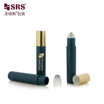 Comprar Envase de plástico cosmético con rodillo de 12 ML, bola de acero metálico y tapa de aluminio online manufacture