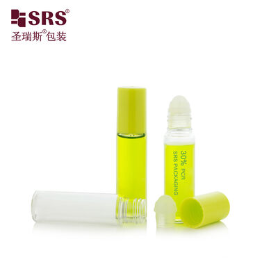 Comprar Botella Roll-On de PET de 10 ml, envase de plástico vacío con rodillo para aceite esencial, sérum para ojos, líquido para el cuidado de la piel online manufacture