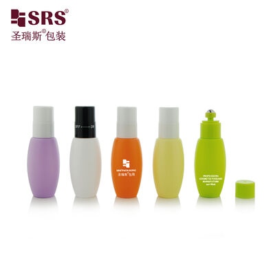 Comprar Botella Roll-on Oval de Plástico HDPE de 45ml Vacía Contenedor Rueda para Perfume Aceite Esencial Impresión Personalizada online manufacture