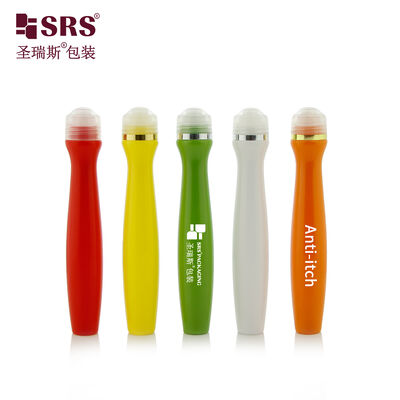 Comprar Botella de rodillo de PETG reciclable con diseño de masaje de 360 grados para suero y aceite corporal y facial online manufacture