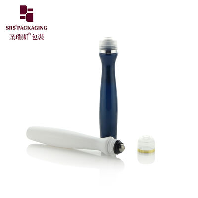 Comprar 15 ml PETG Roll On Bottle Cuerpo delgado curvado Bola de acero inoxidable para aceite esencial Líquido de aromaterapia online manufacture