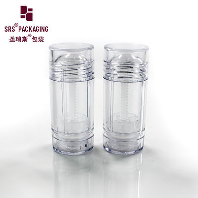 comprar D042 Contenedor de desodorante vacío transparente de plástico de forma redonda online manufacture