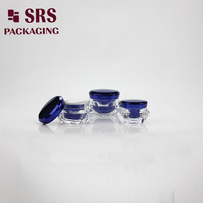 comprar forma de diamante 5g 15g 30g 50g doble pared lujosa máscara facial envases acrílicos con tapas online manufacture
