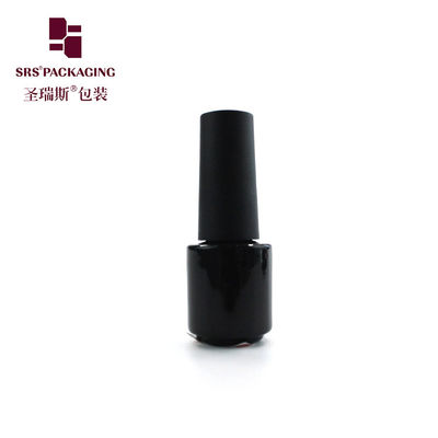 comprar Contenedor vacío de 3 ml de mini pintura de cristal negro para esmalte de uñas online manufacture