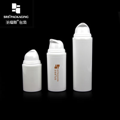 comprar PA203 bomba de forma redonda inyección vacía botella de plástico blanco sin aire 15 ml online manufacture