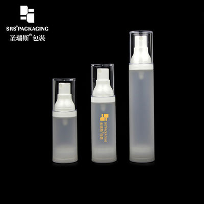 comprar 15 ml 30 ml 50 ml de plástico en aerosol, alcohol vacío, botellas de bomba sin aire, congeladas online manufacture
