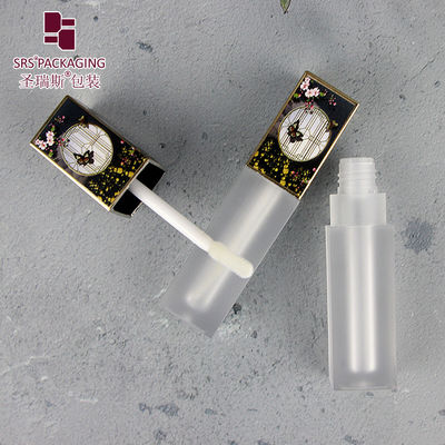 comprar Las flores y las mariposas de la caja de la tapa de lujo tubo de aceite de labio vacío online manufacture