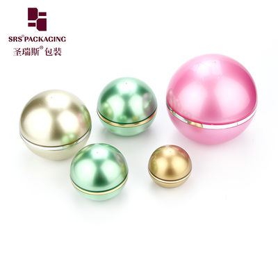 comprar forma de bola de color personalizado acrílico vacío crema para el cuidado de la piel jar 5g online manufacture