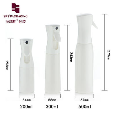 comprar color personalizado de niebla súper fina vacío 200 ml 300 ml 500 ml botella de spray de plástico continuo online manufacture