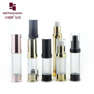 comprar Vacío Luxury Rosa Oro Color Tamaño de viaje Botella de bomba de suero cosmético sin aire 30 ml online manufacture