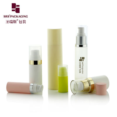 comprar 15 ml 30 ml 50 ml Color personalizado Botella de bomba sin aire de plástico PP PCR vacía online manufacture