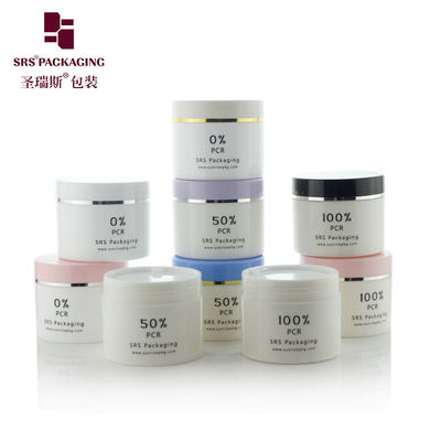 comprar 80g 100g 120g 150g 200g 300g 400g Plastico Luminoso Cuerpo Escrub Eco amigable Colorido PP PCR Jar online manufacture