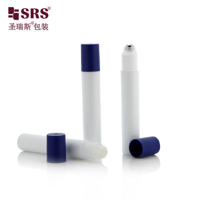comprar Inyección Color blanco Cuidado de los ojos redondo Suero plástico vacío Botella de rollo de 15 ml online manufacture
