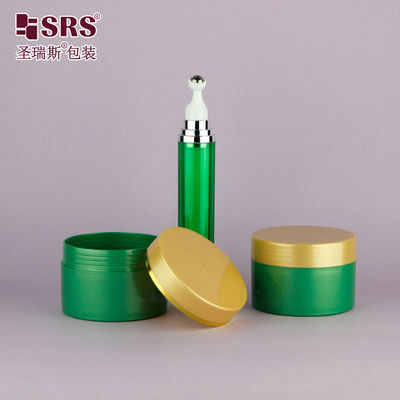 comprar Contenedores de plástico de lujo para envases cosméticos de plástico de PP botellas de rodillo y tarros para cremas online manufacture