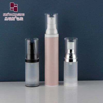 comprar 15 ml 30 ml 50 ml Botellas de bomba de plástico vacías de plástico de PP translúcidas y reciclables online manufacture
