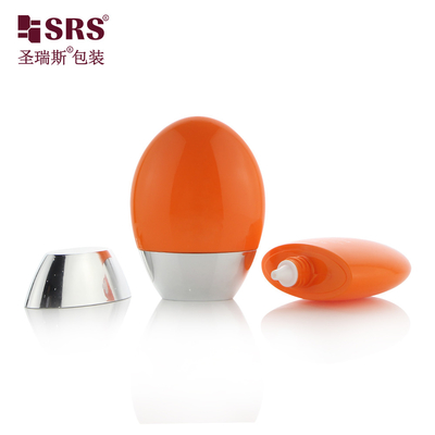 Frascos de protector solar UV hidratante Loción de protección solar elegante vacía Frasco de crema de 50 ml