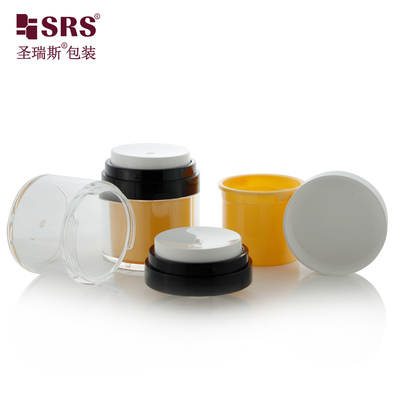 15 ml 30 ml 50 ml de Acrílico vacío Cosmético Contenedor reemplazable Crema en frasco sin aire