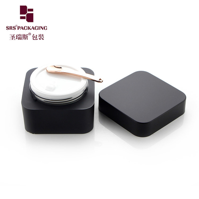 Embalaje cosmético de alta calidad 5g 15g 50g Contenedor de plástico acrílico cuadrado para crema de gel UV Jar 30g