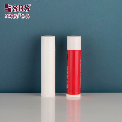 5 ml 15 ml Mini Inyección de color personalizado de plástico Twist Up Stick Tube Embalaje de bálsamo labial