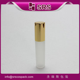 Botella de plástico de tamaño de bolsillo SRS con rollo de sellado tipo crema para los ojos envasado en muestras de 5 ml