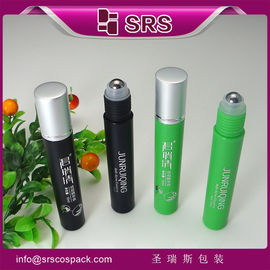 SRS vendedor de botellas de plástico de 8 ml con tapa de aluminio para uso en gel anti-cordilla