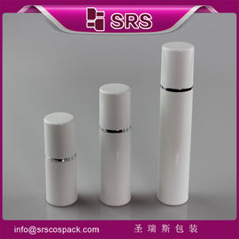 SRS hecha en China mayorista cilindro en forma de material de PP 15ml 30ml 50ml botella de bomba sin aire