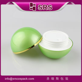 SRS PACKING buen precio y belleza cosmética jar de bolas vacías