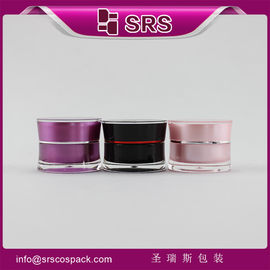 J092-10g botellas de plástico de mini bolsillo de color rosa y negro
