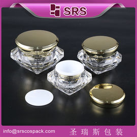 J060 5ml 15ml 30ml 50ml máscara de forma de diamante frasco mayorista