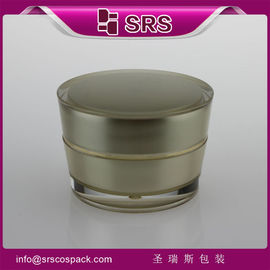 Embalaje Shengruisi J030-5ml 10ml 15ml 30ml 50ml frascos de plástico vacíos para crema facial