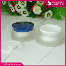 J034 Jarrón cosmético acrílico de forma especial de 15 ml 30 ml 50 ml