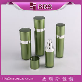Embalaje de shengruisi L030-30ml 50ml 80ml 120ml Botella de loción acrílica en forma de cono