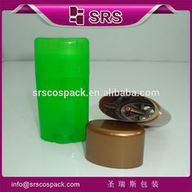 Envasado D042-15ml 50ml 75ml en un recipiente de plástico para desodorante
