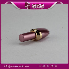 SRS NUEVA llegada acrílico rosa oval botella de plástico de esmalte para uñas de 8 ml con tapa de pincel de tornillo