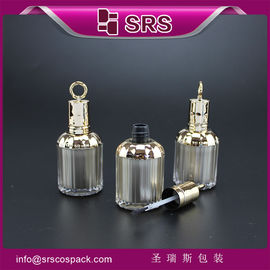 Embalaje Shengruisi NP-002 botella de plástico de 8 ml de gel de uñas con tapa y cepillo