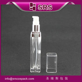 botella de jabón para manos de plástico transparente de 15 ml 30 ml 60 ml 120 ml
