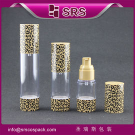 A027 Botella sin aire de 15 ml, 30 ml y 50 ml SRS PACACACIÓN Botella de loción del fabricante