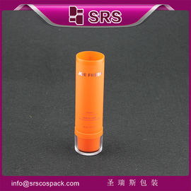 OEM SRSTR recipiente cosmético de forma redonda proveedor tubo de crema para el cuidado de la piel