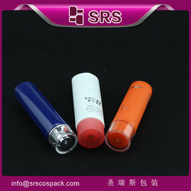 SRST 15 ml 30 ml 40 ml 45 ml tubo de plástico de forma redonda para crema