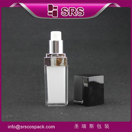 L050 15ml 20ml 30ml 50ml botella de loción de forma cuadrada proveedor de China