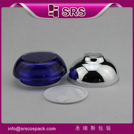 Envases cosméticos de plástico de forma especial de color azul